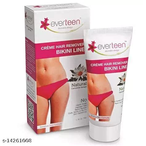 Everteen Hair Remover Creme For Bikini Line Underarms 1 Pack 50 Gm