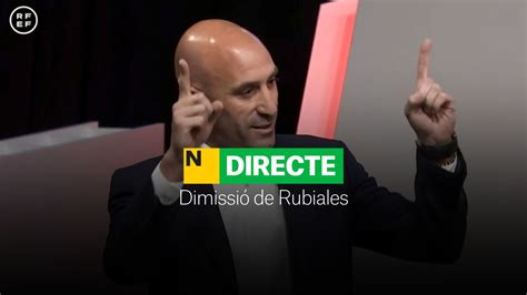 Luis Rubiales No Dimite Directo Reacciones De Los Jugadores Y Jugadoras