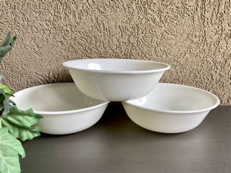 White Corelle Cereal Bowls White Corelle Dishes Corelle Bowl Set