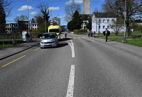 Niederuzwil Unfall Zwischen Auto Und Velo Sg Ch