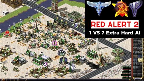 Red Alert 2 Gameplay I Gameplay I 1yuri Vs 7 Extra Hard Ai Youtube