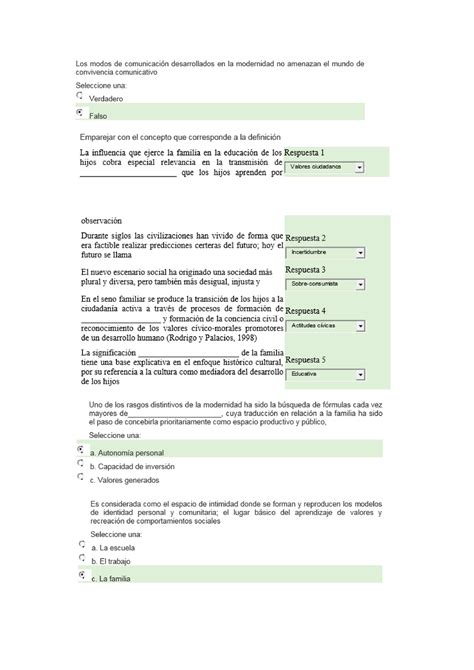 Autoevaluacion Semana Iv Ser Humano Y Desarrollo Sostenible Studocu