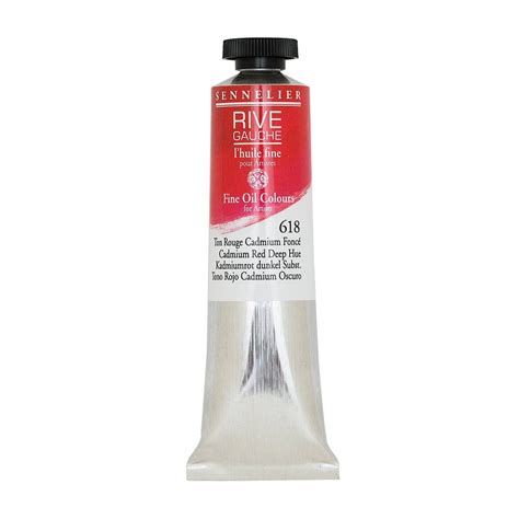 Sennelier Rive Gauche Oil Ml Cadmium Red Deep Hue Jerry S Artarama