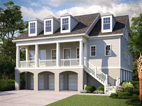 Home Exterior 3d Render Developed With Autocad 3d Studio Max And