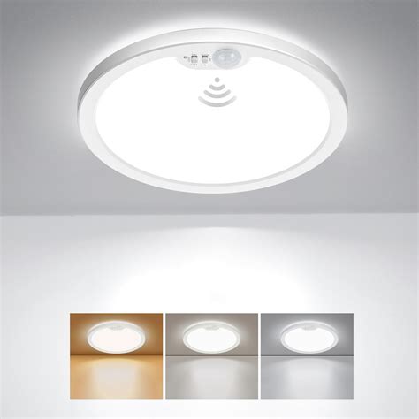 Buy BLNAN Motion Sensor Ceiling Light Wired 8 7 Inch 3000K 4000K 5000K