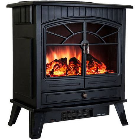 AKDY FP0033 23 1500W Freestanding Electric Fireplace Stove Heater With