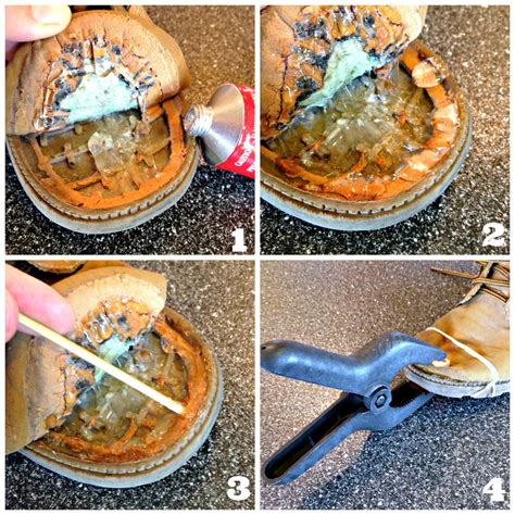 DIY Shoe Repair-How to Reattach a Loose Sole - Frugal Upstate