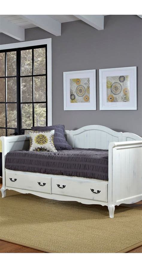 Home Styles® French Countryside Rubbed White Daybed Collection