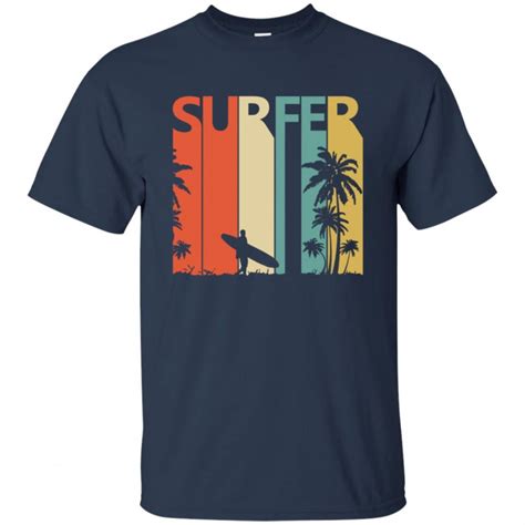 Vintage Retro Surfing Surfer T Shirt 10 Off FavorMerch