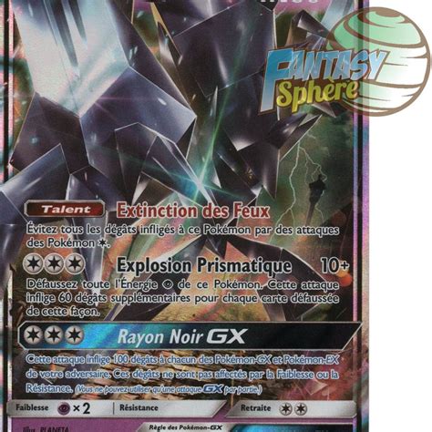 Necrozma GX Ultra Rare 63 147 Soleil Et Lune 3 Ombres Ardentes