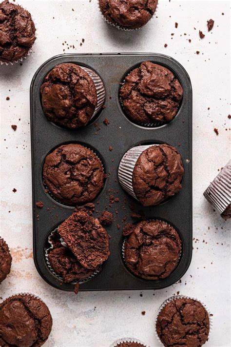 Triple Chocolate Muffins Brown Eyed Baker