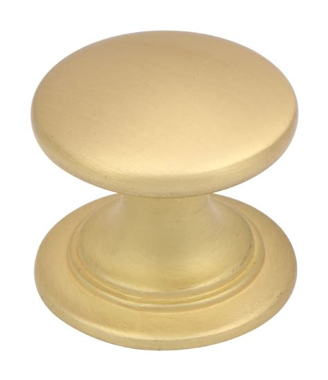 Windsor Satin Brass Cup Handles And Matching Knobs Collection