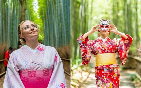 Arashiyama Photoshoot dans les forêts de bambous et la forêt de