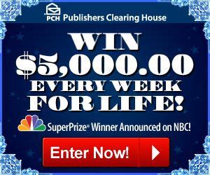 Pch Win A Week For Life In Pch Sweepstakes Sweepstakes