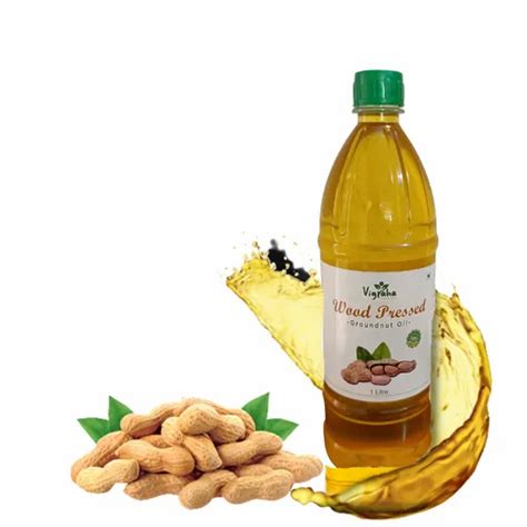 Wood Cold Pressed Groundnut Peanut Oil 1 Kg At Rs 201litre In