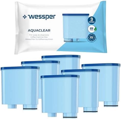 Wessper Cartouche Filtrante Aquaclean Compatible Avec Philips Et Saeco