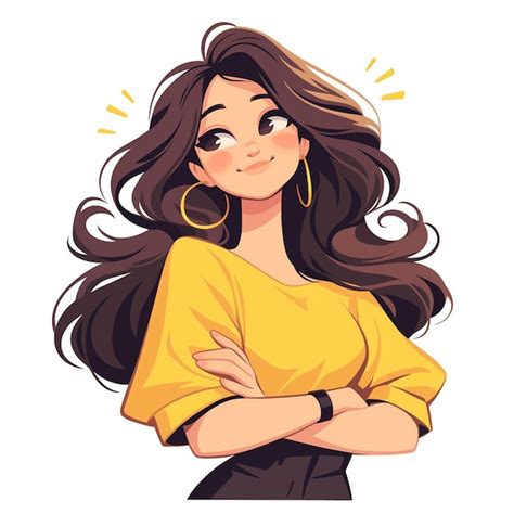 Premium Vector Latina Woman In Her S Attending A Workshop