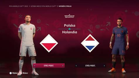 Polska Holandia Półfinał FIFA World Cup 2022 YouTube