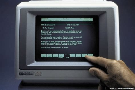Evolution Of The Touchscreen From Hp 150 To The Present Gadgets