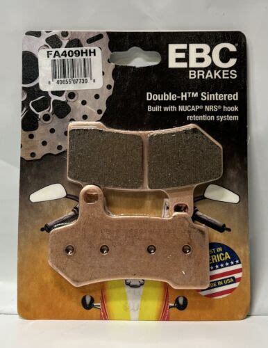 Ebc Fa409hh Double H Sintered Brake Pads Harley Davidson Road Glide Street Glide Ebay