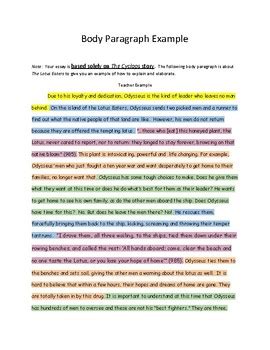 😂 Body paragraph example. How to write main body paragraphs in IELTS ...