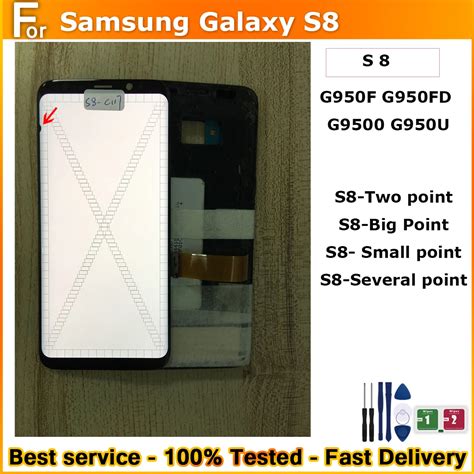 Original For Samsung Galaxy S8 Sm G950 Sm G950f Lcd Display Touch