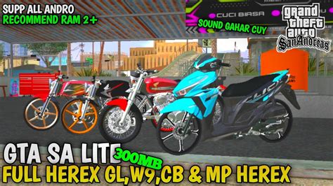 Gta Sa Lite Mod Full Herex Gl W Cb Mp Herex Matic Hedon Terbaru Di