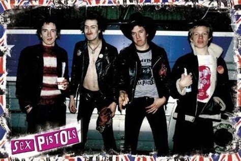 Poster Quadro Sex Pistols Band Poster Sul Muro 3 1 GRATIS