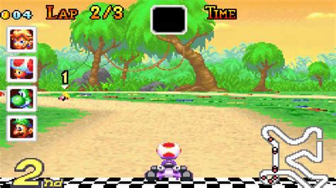 Mario Kart Super Circuit Riverside Park 100cc Youtube