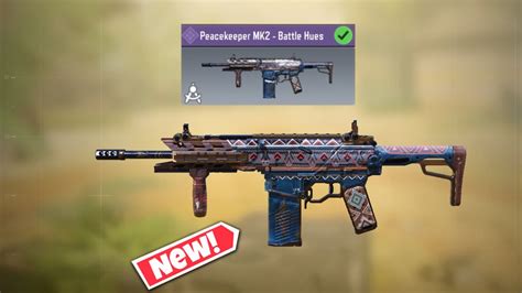 New Peacekeeper Mk Battle Hues In Call Of Duty Mobile S