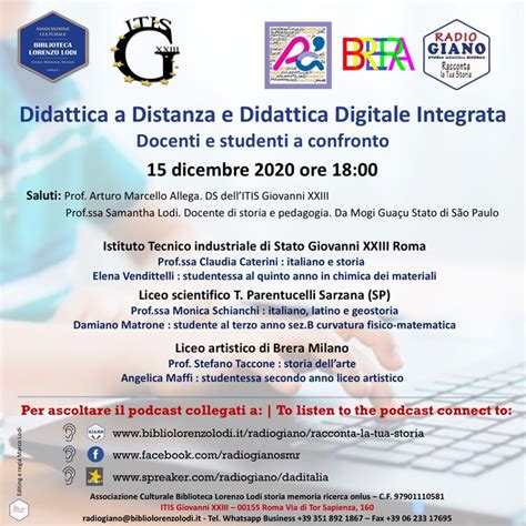 Didattica A Distanza E Didattica Digitale Integrata Docenti E