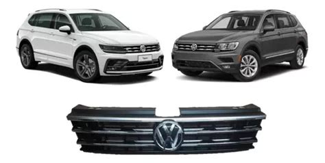 Grade Radiador Tiguan 2018 2019 2020 Cromada Superior R Line