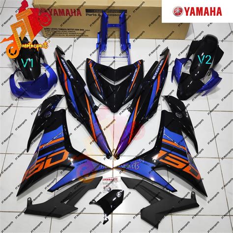 Yamaha Y Zr Y V V Cover Set Black Gp Blue Raptor Exciter Kings