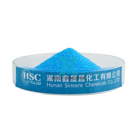 China Copper Sulphate Pentahydrate Cuso45h2o Feed Mining Grade Factory And Manufacturer Sincere