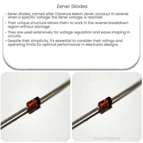 Zener diode | How it works, Application & Advantages