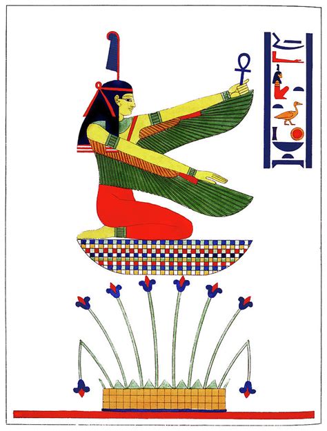 Egypt Maat 1823 Drawing By Granger Fine Art America