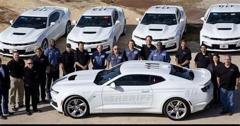 Harris County Sheriff’s new Camaro SS “Ghost” Police vehicles. : r ...