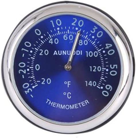 Thermometre Hydrometre Bleu Thermom Tre Analogique De Voiture