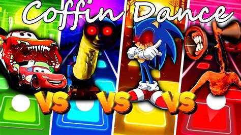 Mcqueen Exe Vs Thomas Train Exe Vs Sonic The Hedgehog Exe Vs Siren Head