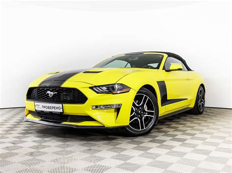 Купить бу Ford Mustang Vi Рестайлинг 23 At 314 лс бензин автомат