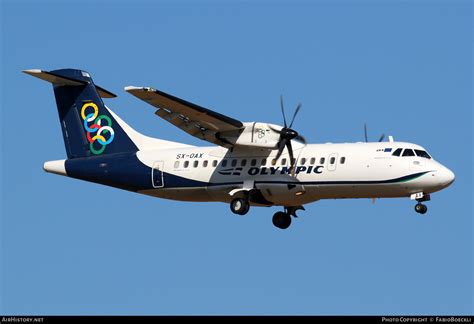 Aircraft Photo Of SX OAX ATR ATR 42 600 Olympic AirHistory Net