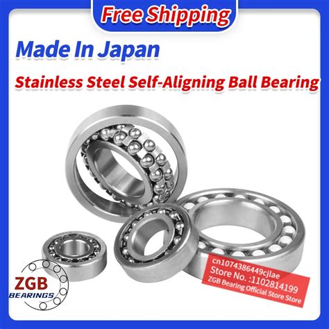 Stainless Steel Double Row Self Aligning Ball Bearings