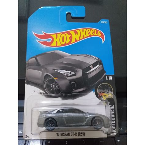 Jual HOT WHEELS NISSAN SKYLINE GTR R35 ABU Shopee Indonesia