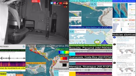 🔴en Vivo 🏚️ Monitoreo De Réplicas Tras Fuerte Sismo M6 9 En Panamá 🇵🇦