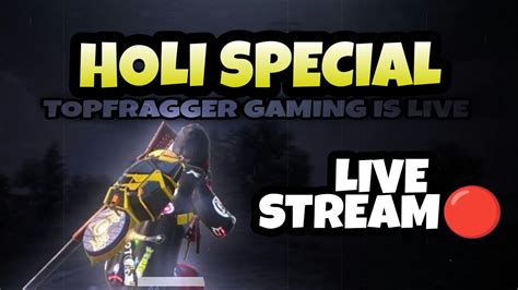 Bgmi Live 🔴 Holi Special Live Stream 🔴 Road To 1k Subscribers 🤗