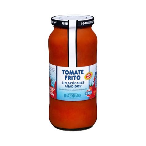 Tomate Frito Sin Azúcares Añadidos Hacendado Mercadona Compra Online