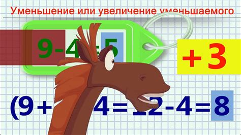 Уменьшение или увеличение уменьшаемого. - YouTube