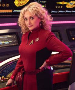 Star Trek Strange New Worlds Carol Kane Red Costume Jacket