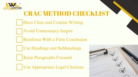 Master Crac Legal Writing Essential Techniques And Tips For Law Students