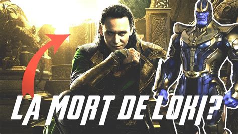 Th Orie Marvel Thanos Tue Loki Dans Avengers Infinity War Youtube